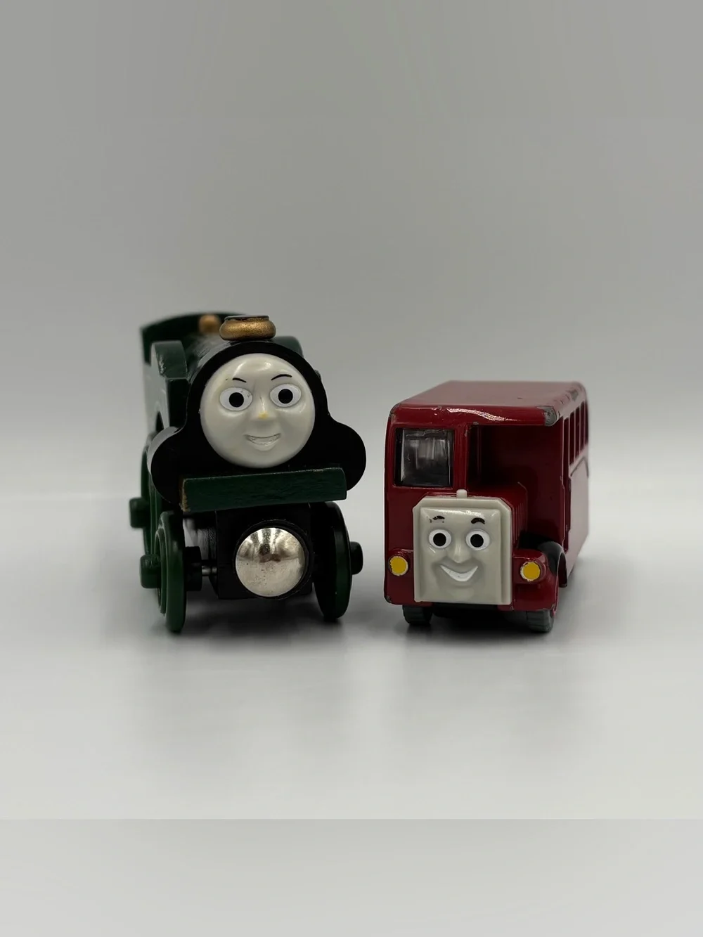 RARE Y2K Thomas & Friends Emily & Bertie Diecast Train Vehicle Cars Kids Toy Lot
